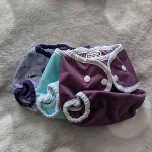 NWT Thirsties Unicorn Snap Diaper Covers